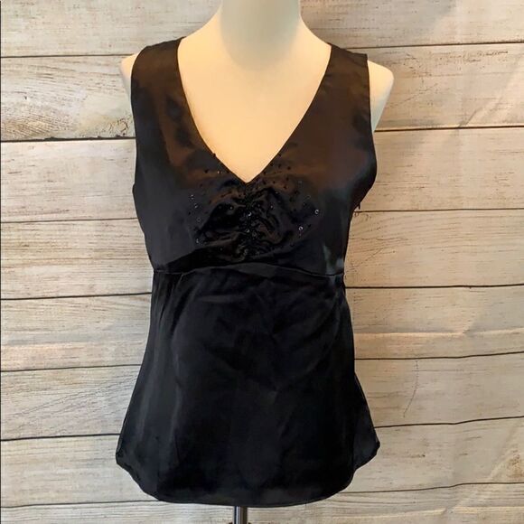 🌼🌼George black sleeveless top XS🌼🌼 - Picture 1 of 4
